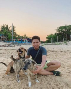 Tambobong Beach in Burgos, Pangasinan.